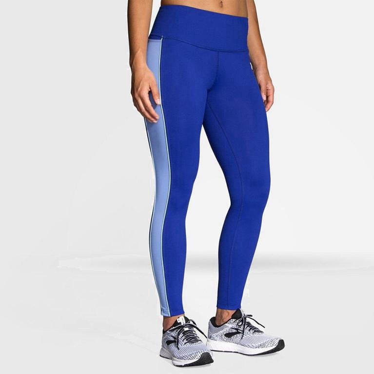 Brooks Greenlight Womens Running Leggings Ireland Blue (QLJM-17806)